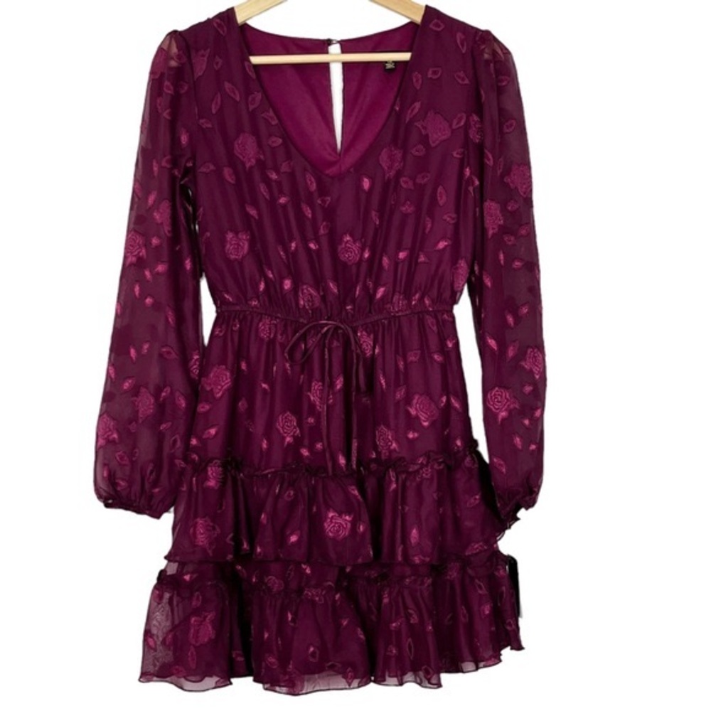 City Vibe Women’s Maroon Dress  Size XS NWOT